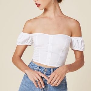 Reformation Joey Top. New without tags size small
